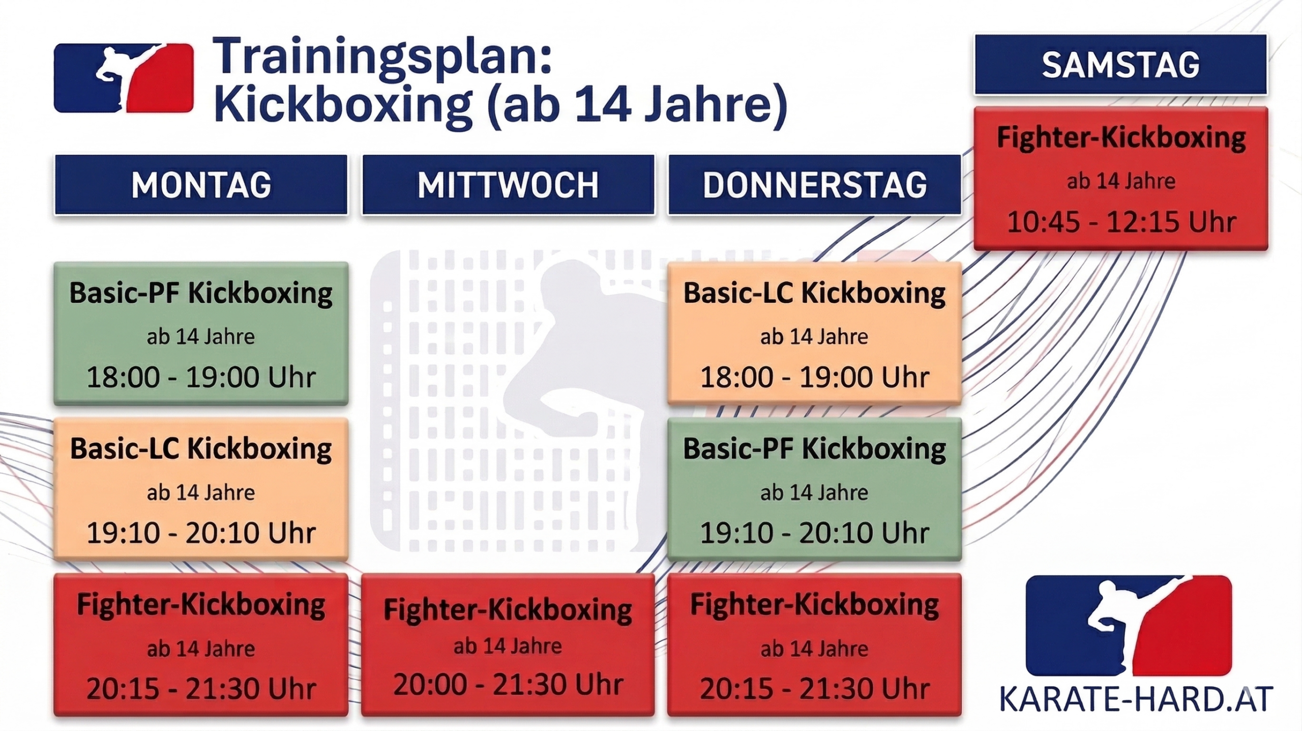 Trainingsplan ab 14 Jahre